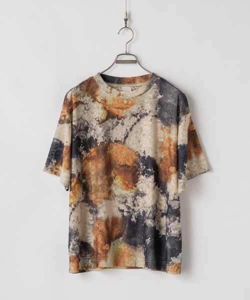 セール】Sheer jacquard T-shirts/シアージャガードTシャツ（T