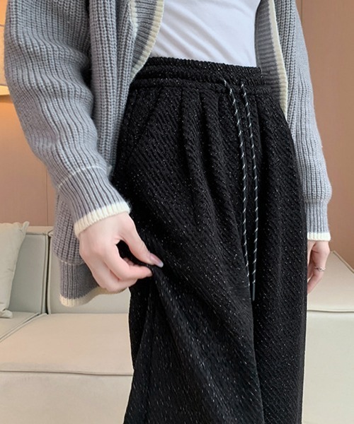 Miniministore(ミニミニストア)の「ワイドパンツ レディース イージーパンツ(カーゴパンツ・レディース・グレー系1/グレー系2/ホワイト系1/ホワイト系2/ブラック系1/ブラック系2・FREE)」の18枚目の写真