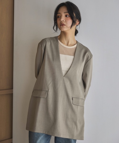 feepur（フェピュール）の「メッシュタンクトップ（タンクトップ