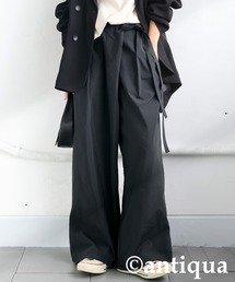 シャンブレーラップパンツ
