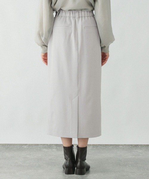 GLOBAL WORK（グローバルワーク）の「リラックススマートIラインスカート/253470（スカート・レディース・ライトブラウン/ライトグレー/ブラック・LARGE/MEDIUM/SMALL）」の10枚目の写真