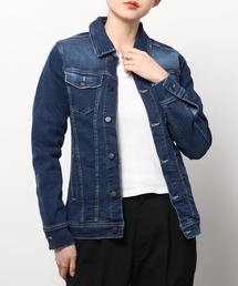 EVOLUTION（エボリューション）の「London Denim(Bromley) Denim G-jacket / ストレッチデニム オーバーシャツ Gジャン（デニムジャケット）」
