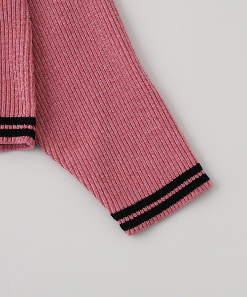 PHINGERIN（フィンガリン）の「【PHINGERIN / フィンガリン】CORDY KNIT JACKET（その他アウター・メンズ・ブラック・MEDIUM）」の3枚目の写真