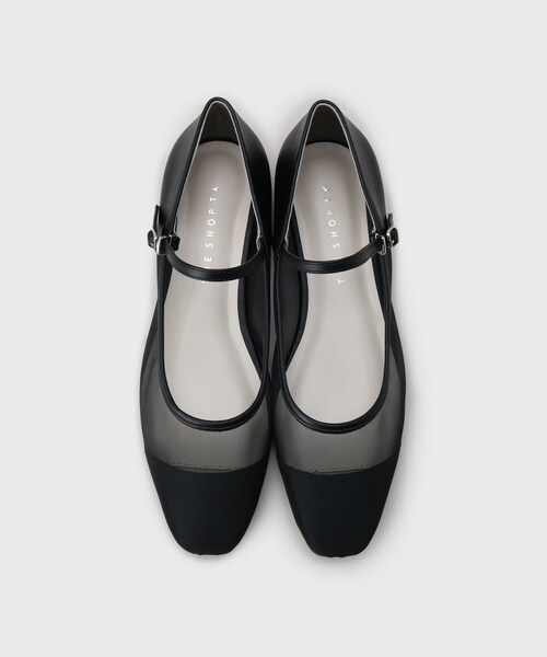 THE SHOP TK （ザ ショップ ティーケー ）の「シアーメリージェーン（パンプス・レディース・シルバー/ブラック・35/45/30）」の7枚目の写真