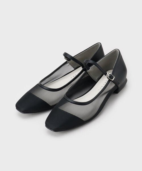 THE SHOP TK （ザ ショップ ティーケー ）の「シアーメリージェーン（パンプス・レディース・シルバー/ブラック・35/45/30）」の10枚目の写真