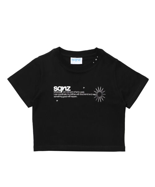 sqnz（エスキュンズ）】sqnz logo babe tee / Tシャツ 半袖 クルー