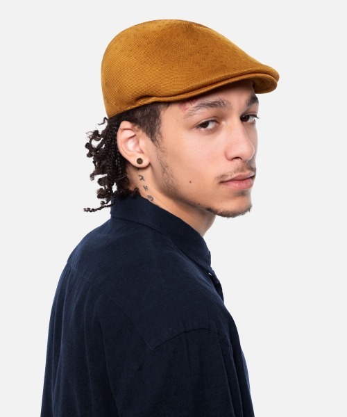 KANGOL（カンゴール）の「KANGOL SEAMLESS TROPIC 507 / カンゴール（ハンチング/ベレー帽・レディース・セージグリーン/ダークパープル/ネイビー/ブラック/ベージュ/ホワイト/ブラウン・SMALL/MEDIUM/LARGE/X-LARGE）」の12枚目の写真
