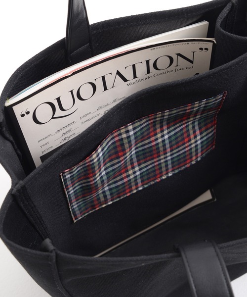 Arnold Palmer（アーノルドパーマー）の「パーテーション シェア ラージトート（トートバッグ・レディース・アイボリー/インディゴブルー/ブラック・F）」の17枚目の写真