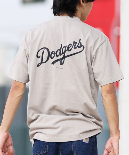 NEW ERA(ニューエラ)の「NEW ERA/ニューエラ 半袖Tシャツ バックプリント MLB 14410094/14410097/14410098(Tシャツ/カットソー・メンズ・ブラック/ベージュ/ホワイト・XL/XXL/M/L)」の3枚目の写真