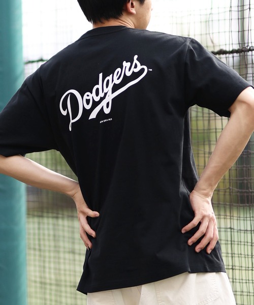 NEW ERA(ニューエラ)の「NEW ERA/ニューエラ 半袖Tシャツ バックプリント MLB 14410094/14410097/14410098(Tシャツ/カットソー・メンズ・ブラック/ベージュ/ホワイト・XL/XXL/M/L)」の1枚目の写真