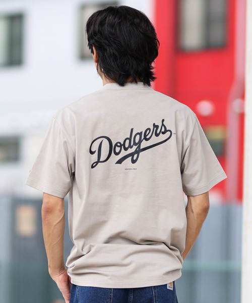 NEW ERA(ニューエラ)の「NEW ERA/ニューエラ 半袖Tシャツ バックプリント MLB 14410094/14410097/14410098(Tシャツ/カットソー・メンズ・ブラック/ベージュ/ホワイト・XL/XXL/M/L)」の12枚目の写真