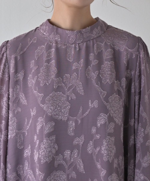 HUG.U(ハグユー)の「シワになりにくい お呼ばれワンピース 選べる2丈(ワンピース・レディース・ライトブルー/ブラック/ラベンダー/ピンクベージュ・レギュラー丈/トール丈)」の21枚目の写真