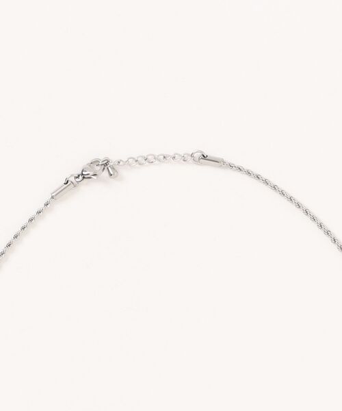 チャイハネ(チャイハネ)の「【チャイハネ】ホタル玉ムーンMEN'Sネックレス(ネックレス・メンズ・ホワイト/ブラック・FREE)」の5枚目の写真