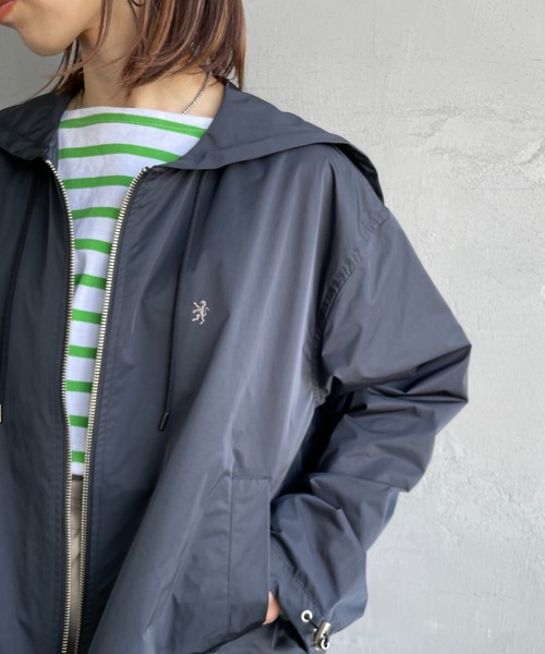 GYMPHLEX/ジムフレックス] Aライン ポリエステルツイルフード