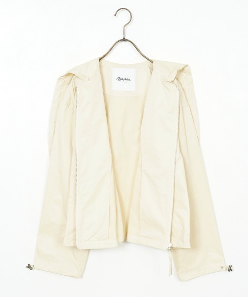 GYMPHLEX/ジムフレックス] Aライン ポリエステルツイルフード