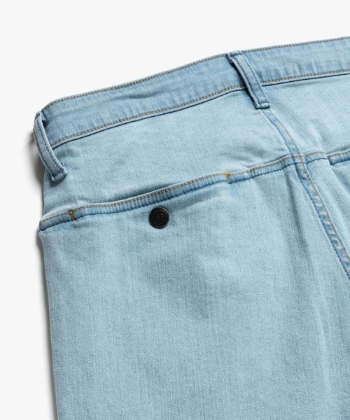 MR.OLIVE(ミスターオリーブ)の「SUPER STRETCH DENIM / BLEACH CUT SLIM PANTS(デニムパンツ・メンズ・ライトインディゴブルー・SMALL/MEDIUM/LARGE/X-LARGE)」の19枚目の写真