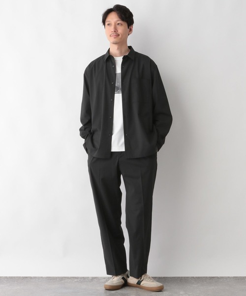 GLOBAL WORK(グローバルワーク)の「アーバンシャツAIR/長袖/287584(シャツ/ブラウス・メンズ・ブラック/グレー/グレー系その他5/モカ・SMALL/MEDIUM/LARGE/X-LARGE)」の5枚目の写真