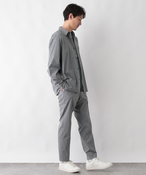 GLOBAL WORK(グローバルワーク)の「アーバンシャツAIR/長袖/287584(シャツ/ブラウス・メンズ・ブラック/グレー/グレー系その他5/モカ・SMALL/MEDIUM/LARGE/X-LARGE)」の12枚目の写真