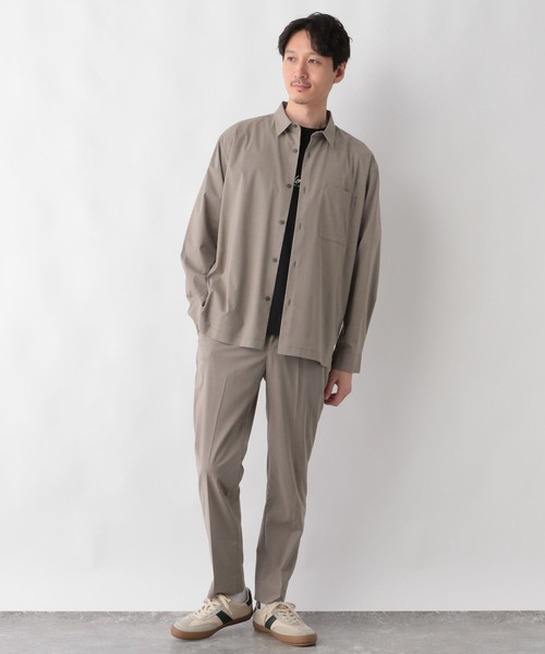 GLOBAL WORK(グローバルワーク)の「アーバンシャツAIR/長袖/287584(シャツ/ブラウス・メンズ・ブラック/グレー/グレー系その他5/モカ・SMALL/MEDIUM/LARGE/X-LARGE)」の15枚目の写真