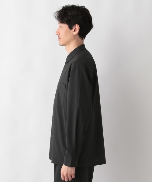 GLOBAL WORK(グローバルワーク)の「アーバンシャツAIR/長袖/287584(シャツ/ブラウス・メンズ・ブラック/グレー/グレー系その他5/モカ・SMALL/MEDIUM/LARGE/X-LARGE)」の18枚目の写真