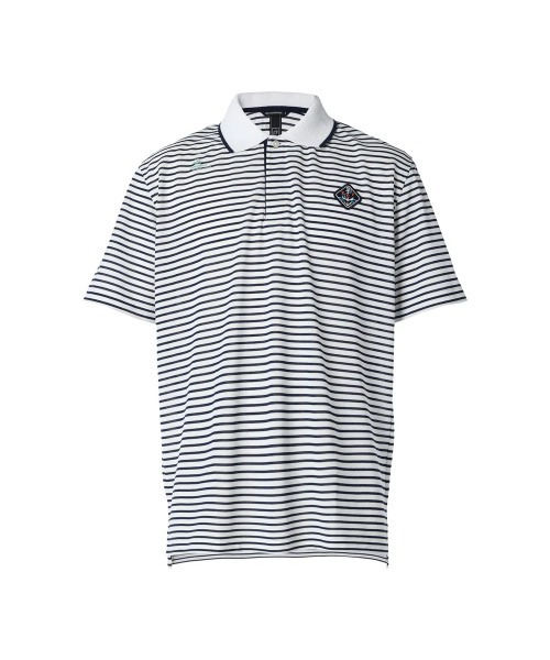 ZOY(ゾーイ)の「MENS 先染めボーダー 半袖ポロシャツ(ポロシャツ・メンズ・ネイビー/ロイヤルブルー/レッド・SMALL/LARGE/X-LARGE/MEDIUM)」の2枚目の写真