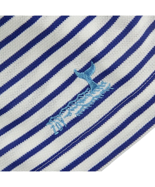 ZOY(ゾーイ)の「MENS 先染めボーダー 半袖ポロシャツ(ポロシャツ・メンズ・ネイビー/ロイヤルブルー/レッド・SMALL/LARGE/X-LARGE/MEDIUM)」の10枚目の写真