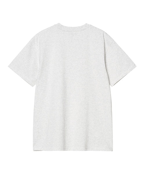 Carhartt WIP(カーハートダブリューアイピー)の「S/S AMERICAN SCRIPT T-SHIRT(Tシャツ/カットソー・メンズ・アッシュ・X-LARGE/LARGE/MEDIUM/SMALL)」の2枚目の写真