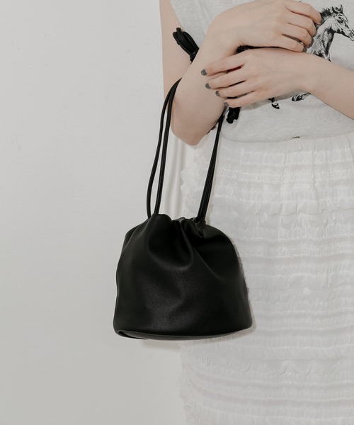 SMELLY（スメリー）の「サークルキンチャクショルダー（ショルダーバッグ・レディース・アイボリー/ブルー/ブラック・-）」の17枚目の写真