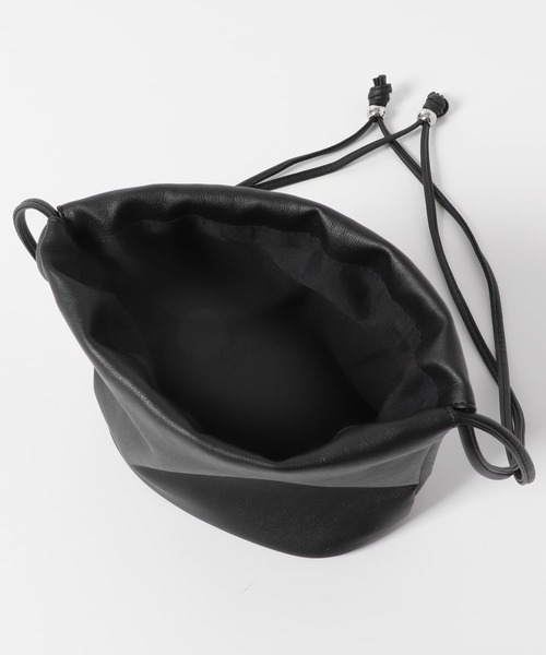 SMELLY（スメリー）の「サークルキンチャクショルダー（ショルダーバッグ・レディース・アイボリー/ブルー/ブラック・-）」の4枚目の写真