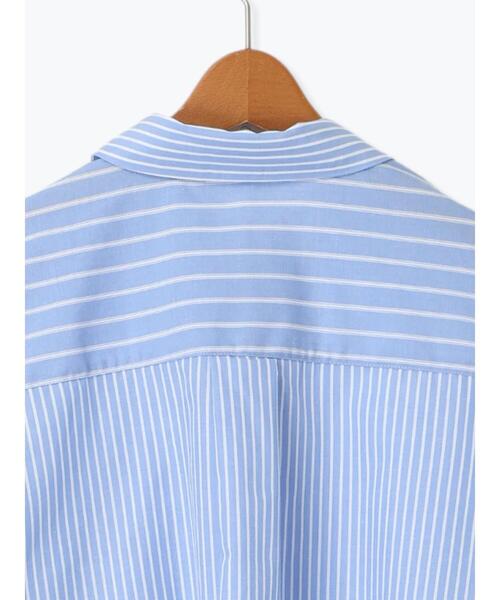 Lugnoncure(ルノンキュール)の「MIXストライプクロップドシャツ《2025spring catalog item》(シャツ/ブラウス・レディース・ブルー/ピンク・F)」の19枚目の写真