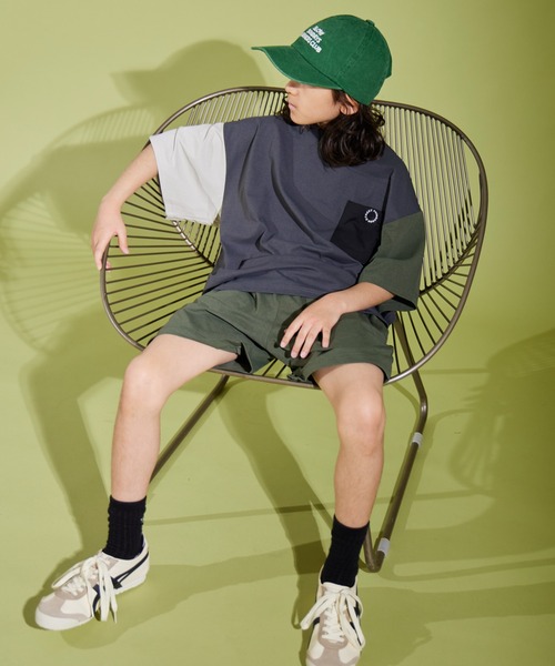 PAIRMANON STREET(ペアマノンストリート)の「【PAIRMANON STREET】マルチファンクション 吸水速乾 ショート パンツ(その他パンツ・キッズ・イエロー/ベージュ/パープル/ホワイト系その他/ブラック/カーキ・140/100/120/160/110/150/130)」の14枚目の写真