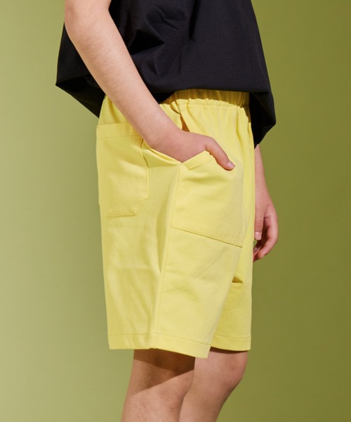 PAIRMANON STREET(ペアマノンストリート)の「【PAIRMANON STREET】マルチファンクション 吸水速乾 ショート パンツ(その他パンツ・キッズ・イエロー/ベージュ/パープル/ホワイト系その他/ブラック/カーキ・140/100/120/160/110/150/130)」の22枚目の写真