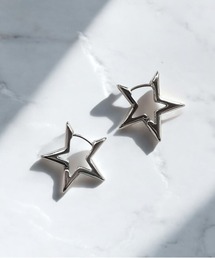 rae（レイ）の「【rae】スターフープピアス（ピアス（両耳用））」