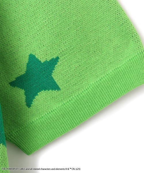 atmos pink（アトモスピンク）の「The Powerpuff Girls X atmos pink Jacquard Knit Polo Shirt / ザ パワパフガールズ アトモス ピンク ジャガード ニット ポロ シャツ【SP】（ニット/セーター・レディース・ピンク/ブルー/グリーン・FREE）」の20枚目の写真