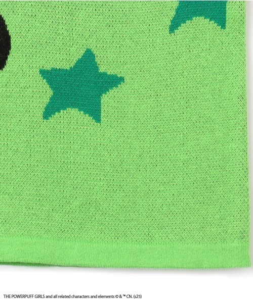 atmos pink（アトモスピンク）の「The Powerpuff Girls X atmos pink Jacquard Knit Polo Shirt / ザ パワパフガールズ アトモス ピンク ジャガード ニット ポロ シャツ【SP】（ニット/セーター・レディース・ピンク/ブルー/グリーン・FREE）」の21枚目の写真