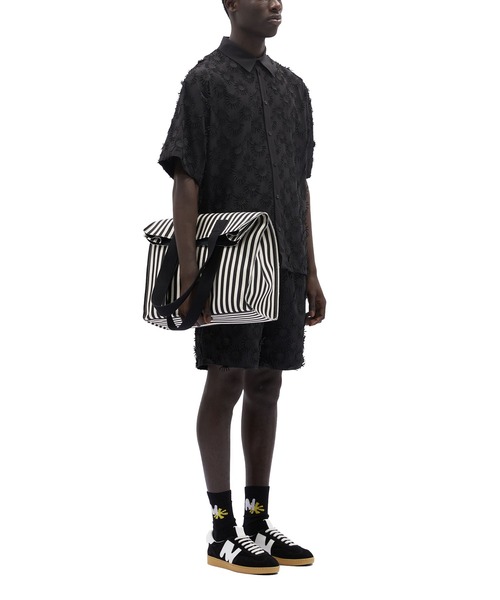 MSGM(エムエスジーエム)の「3D SUNNY マクラメコットン ポプリンバミューダショーツ(その他パンツ・メンズ・ブラック・50)」の5枚目の写真