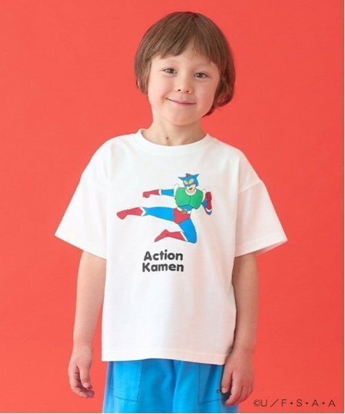 b・ROOM（ビールーム）の「【クレヨンしんちゃん】【カイテキ天竺】アソートプリントTシャツ（Tシャツ/カットソー・キッズ・イエロー/ピンク/ブルー/エメラルド・130cm/110cm/120cm/140cm/100cm）」の3枚目の写真