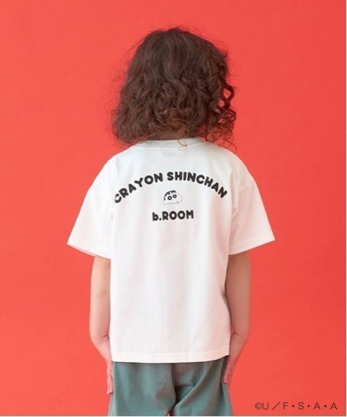 b・ROOM（ビールーム）の「【クレヨンしんちゃん】【カイテキ天竺】アソートプリントTシャツ（Tシャツ/カットソー・キッズ・イエロー/ピンク/ブルー/エメラルド・130cm/110cm/120cm/140cm/100cm）」の13枚目の写真