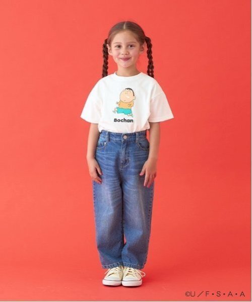 b・ROOM（ビールーム）の「【クレヨンしんちゃん】【カイテキ天竺】アソートプリントTシャツ（Tシャツ/カットソー・キッズ・イエロー/ピンク/ブルー/エメラルド・130cm/110cm/120cm/140cm/100cm）」の14枚目の写真