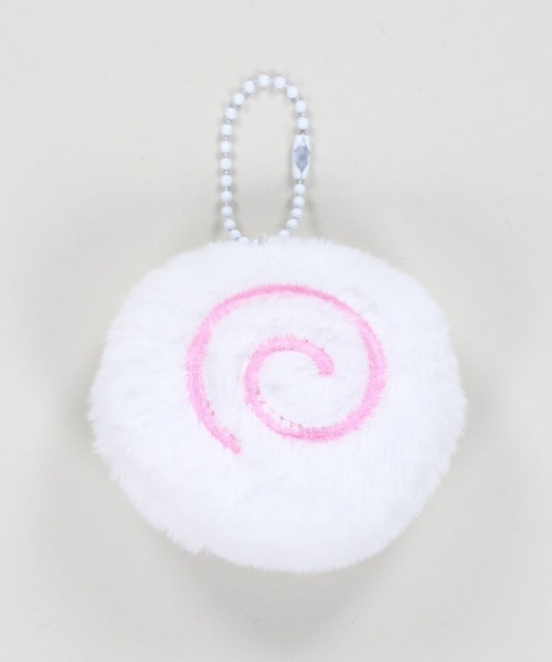 SPINNS(スピンズ)の「ぬいぐるみキーホルダー/なると(キーホルダー・レディース・ホワイト・ONESIZE)」の1枚目の写真