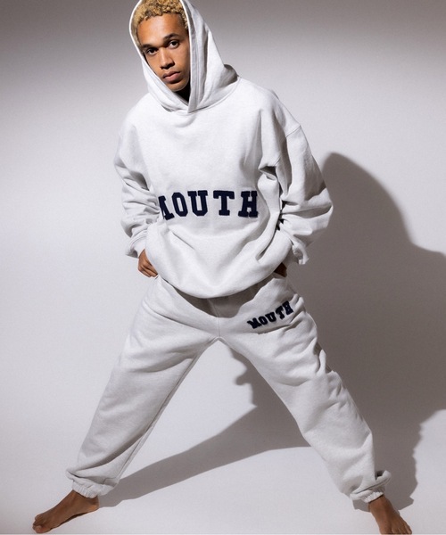 NISHIMOTO IS THE MOUTH(ニシモト イズ ザ マウス)の「SWEAT PANTS | NISHIMOTO IS THE MOUTH(スウェットパンツ・メンズ・ブラック/杢グレー・MEDIUM/LARGE/X-LARGE)」の3枚目の写真