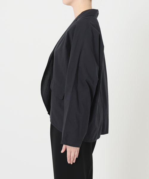 VERMEIL par iena(ヴェルメイユパーイエナ)の「TICCA ティッカ ハーフシャツジャケット 0251401024(その他アウター・レディース・ネイビー・FREE)」の10枚目の写真