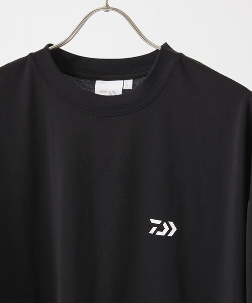 DAIWA 別注 ロゴデザイン ロングTシャツ ブラック L セール】DAIWA / ダイワ 別注 ロゴ Tシャツ（Tシャツ/カットソー