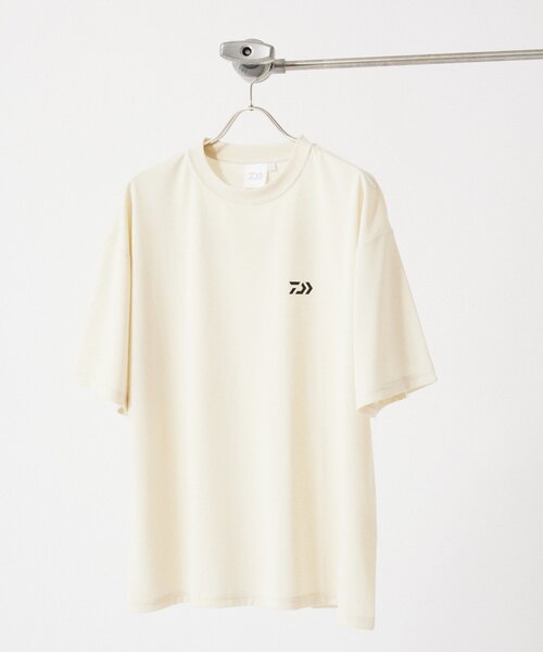 DAIWA 別注 ロゴデザイン ロングTシャツ グリーングレー L DAIWA 別注 ロゴデザイン ロングTシャツ グリーングレー M