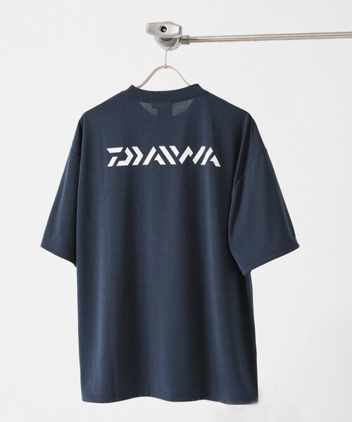 DAIWA 別注 ロゴデザイン ロングTシャツ グリーングレー L DAIWA 別注 ロゴデザイン ロングTシャツ グリーングレー L