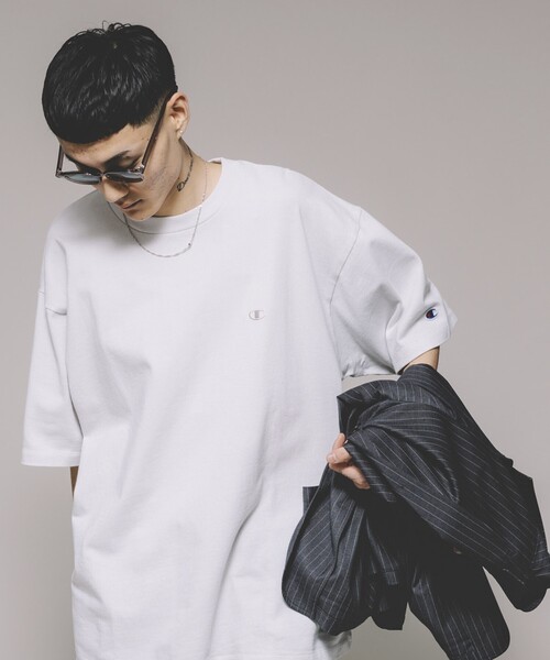Champion/チャンピオン 別注 ピグメント ワンポイント TEE（T