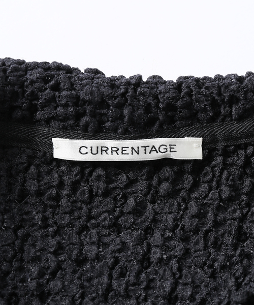 IENA（イエナ）の「CURRENTAGE/カレンテージ レーシーポロシャツ A2251UTS403（ポロシャツ・レディース・ブラック・FREE）」の4枚目の写真