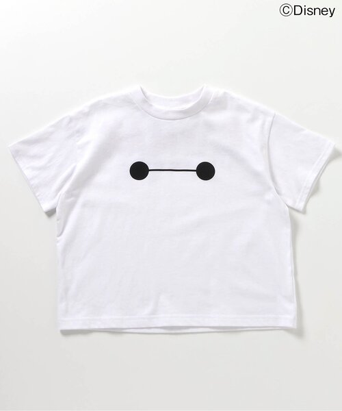Disney（ディズニー）の「WEB限定 【ディズニー】BAY MAX/Tシャツ（Tシャツ/カットソー・キッズ・サックスブルー/オフホワイト/チャコール/イエロー・80/90/100/110/120/130/140）」の8枚目の写真