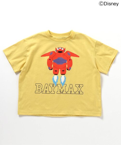 Disney（ディズニー）の「WEB限定 【ディズニー】BAY MAX/Tシャツ（Tシャツ/カットソー・キッズ・サックスブルー/オフホワイト/チャコール/イエロー・80/90/100/110/120/130/140）」の10枚目の写真