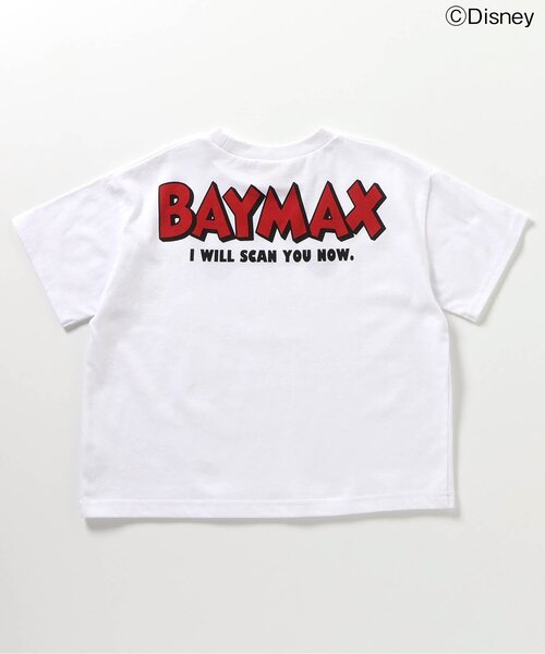 Disney（ディズニー）の「WEB限定 【ディズニー】BAY MAX/Tシャツ（Tシャツ/カットソー・キッズ・サックスブルー/オフホワイト/チャコール/イエロー・80/90/100/110/120/130/140）」の11枚目の写真